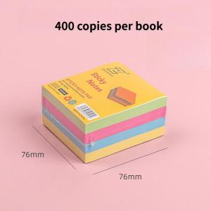 200 Sheets Self-adhesive Line Sticky Notes Diary N Times Memo Pad Paper Schedule To Do List Student Writing Marker Notepad