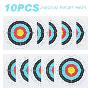 10 Tờ Giấy Mục Tiêu Mục Tiêu 40Cm Giấy Mục Tiêu Mũi Tên Vuông Giấy Luyện Tập Bắn Súng Sơn Cho Chụp Phụ Kiện