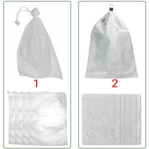 【Free-sun】100ชิ้น ถุงห่อผลไม้ ๆ ปกป้องต้นไม้ผลไม้ของคุณ สามารถนำกลับมาใช้ได้อีก ลดต้นทุนการผลิต จัดส่งสินค้าจากกรุงเทพฯ