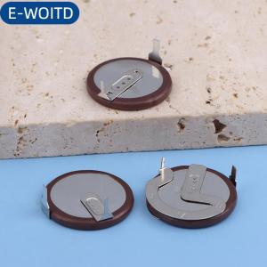 E-WOITD 1 cái lốc vl2020 2020 3V vl2020 hfn có thể sạc lại pin lithium pin với chân 90 độ 105 độ 180 độ chìa khóa xe