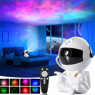 Đèn phi hành gia led thiên hà chiếu sao trang trí decor nhà cửa phòng ngủ siêu bắt mắt