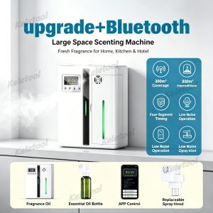 Intelligent Aroma Diffuser 160ml Timer Scent Machine Essential Oil Sprayer Home Fragrance Air Purifier