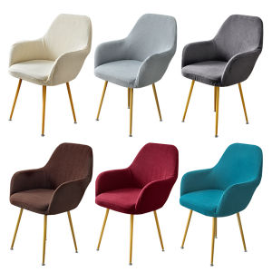 OEING High Armchair Cover Stretch Plaid Scandinavian Chair Covers Dining Chairs Slipcover Cushion Cover for Hotel Home Living Room