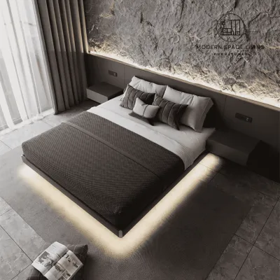WAYLON Modern Floating Bedframe [ETA 4-9 WEEKS]