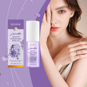 EELHOE Lavender Body Aromatherapy Spray Leaves Fragrance Lasting Lavender Fragrance Pleasant Fresh Flower Fragrance Spray Floral Scent Perfume Spray Lavender Glamour Release Pheromone Daily Dating Freshing Lasting Fragrance Body Perfume