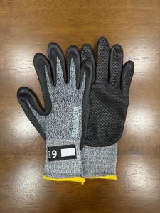 HandsON Corak Embossed Nitrile Work Gloves|Thicker Yarn|One Carton 120 pairs | Made in Malaysia|EN388