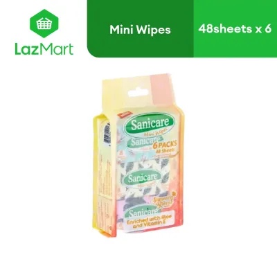 Sanicare Mini Wipes - Summer Breeze Scent