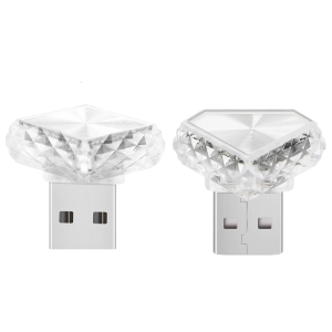 Usb 5V điện LED ánh sáng cho xe nội thất và phòng ngủ cảm ứng thiết bị chuyển mạch với 6 màu sắc và 4 hiệu ứng ánh sáng