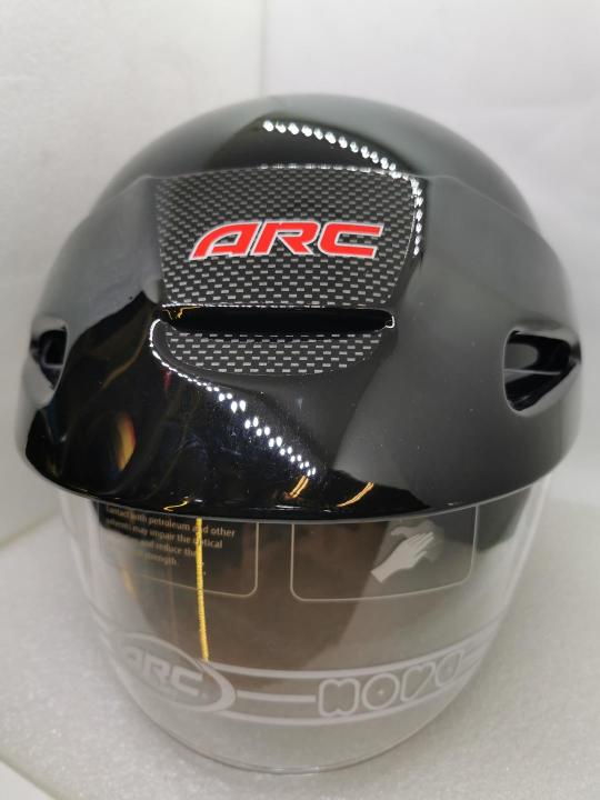ARC HELMET AF6 BLACK Comfortable Racing Helmet Sirim Approved