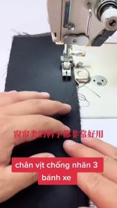 chân vịt chống nhăn máy may công nghiệp