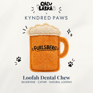 Kyndred Paws Loofah Dental Chew | Furlsberg Beer with Foam