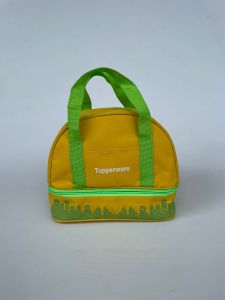 Cnc Double Town Lunch bag (zipper bunga es)// Tas bekal