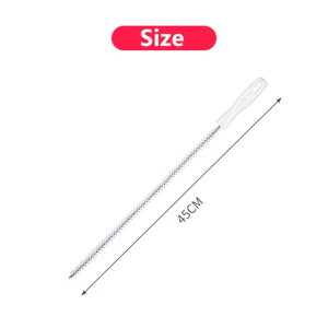Kitchen sink pipe strip cleaner Bathroom sewer drain cleaner Adsorption brush 45cm wash pipe carding brush tube