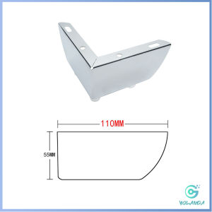 Yolanda【มีสินค้าในสต๊อก】 ขาเหล็กฉาก ขาโซฟา ขาเตียง อะไหล่โซฟา ราคา 1 ชิ้น ขาเฟอร์นิเจอร์ สูง 5.5cm Furniture Leg