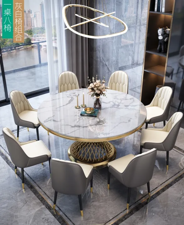 Large Round Round Dining Room Table For 12 Bronislava Extra Large