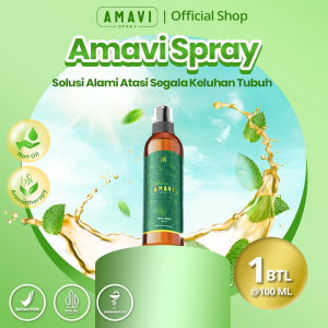 AMAVI SPRAY 100ml Obat Gosok Semprot Premium Pereda Nyeri Memar Pegal