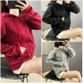 🇱🇷READY STOCK 🇱🇷 Velvet Sweater Zipper Hoodie Autumn - WEN WEN.. 