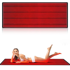 Treatment Pad 660nm 850nm Massage Therapy Mat Full Body Back Waist Pain Relief Red Light Therapy Blanket Mat
