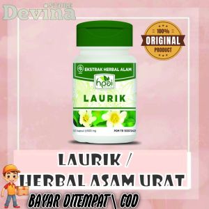 Obat Rematik Alami | Encok | Nyeri Sendi | Kram | Kesemutan | Suplemen Sendi Laurik Kapsul HPAI
