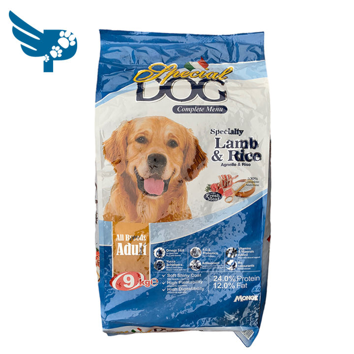 Monge Special Dog Adult 20lbs 9.07kg LAMB RICE FLAVORED