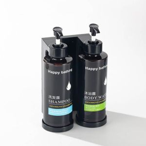 Soap Dispenser Sabun Cair Dinding Bottle Holder Bracket Botol Sabun Mandi Cair Tempat Wadah Shampoo / Body Wash / Conditioner - Bahan ABS