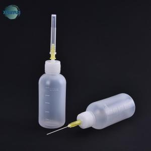 XUNYU3 50ml Polyethylene Needle dispenser ขวดจ่ายสำหรับ rosin SOLDER FLUX PASTE