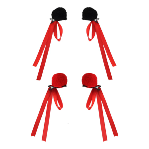 หมวกคอสเพลย์ Ne Zha 1คู่จากภาพยนตร์ Mo Tong Nao อนิเมะทะเลสำหรับสาวน้อยอุปกรณ์ผมคอสเพลย์น่ารัก