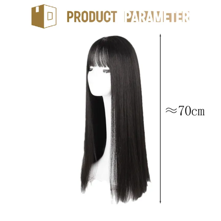 2%20Colors%20Straight%20Hair%20Wig%20Long%20Straight%2070cm%20Hair%20Wig%20Piece%20Extension%20Simulated%20Hair%20Wig%20For%20Women%20Cosplay%20Party%20Wig%20%E5%81%87%E5%8F%91%20-%20Image%202