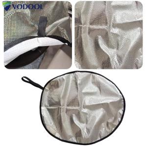 Bọc bánh lái chống nhiệt giấy bạc nội thất ô tô khối bảo vệ tia UV mát mẻ vào mùa hè cho nội thất xe hơi