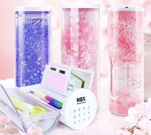 พร้อมส่งกล่องดินสอ NBX newmebox ตั้งรหัส ชาร์ตแบตได้ และรุ่นไม่มีรหัส