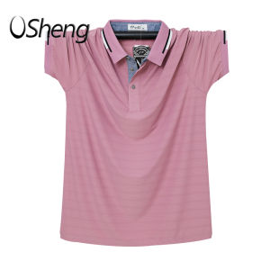 Áo Thun Polo Ngoại Cỡ VSheng Cho Nam Giới Áo Thun Tay Ngắn Có Ren Cỡ Lớn Áo Cảm Giác Mát Mẻ Công Nghệ Mới M Để 6XL Hỗ Trợ Tối Đa 140Kg