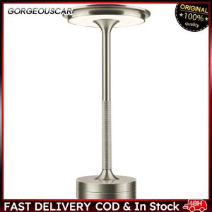 Desktop Night Light Dimmable Wireless Reading Lamp with 3 Color Modes for Indoor Outdoor Restaurant Living Room Bedroom