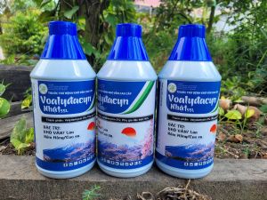 [Freeship Max] Thuốc trừ bệnh khô vằn nấm hồng đốm lá VOALYDACYN NHẬT 5SL (Hoạt chất Valydamycin 5%) chai 1 lít_VTNN TIEN KHOA