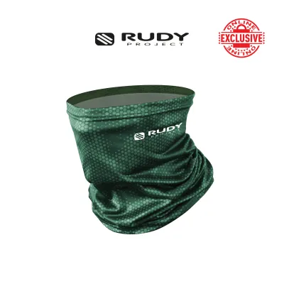 Rudy Project Neck Gaiter Sierra – Green | UV Protection | Performance Face