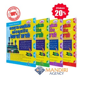 BUKU ANAK! Saya Suka Menulis Huruf Arab - Marwah Media