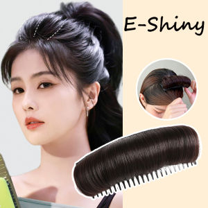 คลิปขนมปังจัดแต่งทรงผมสำหรับผู้หญิงแผ่นรองเครื่องประดับศีรษะปุกปุยหวีอุปกรณ์เสริมสำหรับใส่ผมปลอมโดนัท