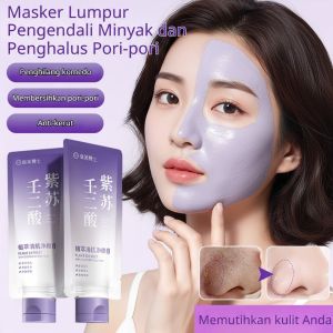 Masker Lumpur Pengontrol Minyak Masker Lumpur Perawatan Kulit Penjernih Pengontrol Minyak Kulit Halus