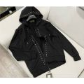 Áo Hoodie Zip Đính Đá Cao Cấp, Áo Khoác Nỉ Nam Nữ Đính Đinh Quanh Áo Cá tính, Áo Nỉ nam. 