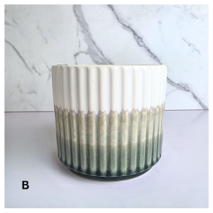 The Leaferie Galia plant pots Ceramic flowerpot flowerpots flower pot planter planters