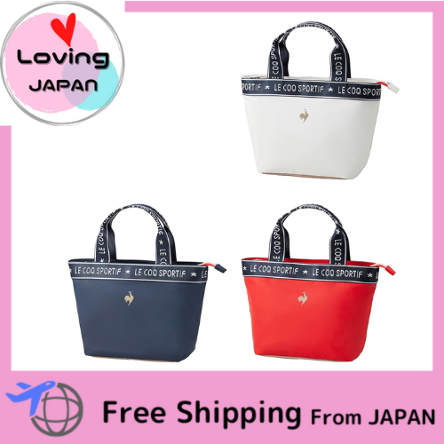Le Coq Sportif] Mini tote bag, compartments, dividers