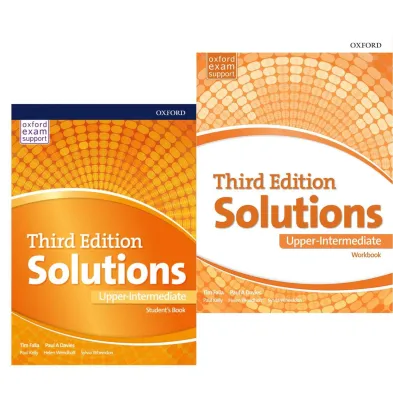Sách - Solutions Upper Intermediate 3rd Students Book & Workbook