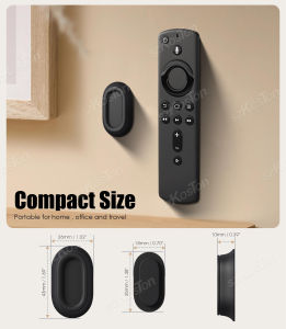 SHUNAICHI  Remote Control Magnet Holder Self-Adhesive Wall Mounted Storage Bracket Silicone Soft Stand Hanging Anti-lost Magnetic Rack