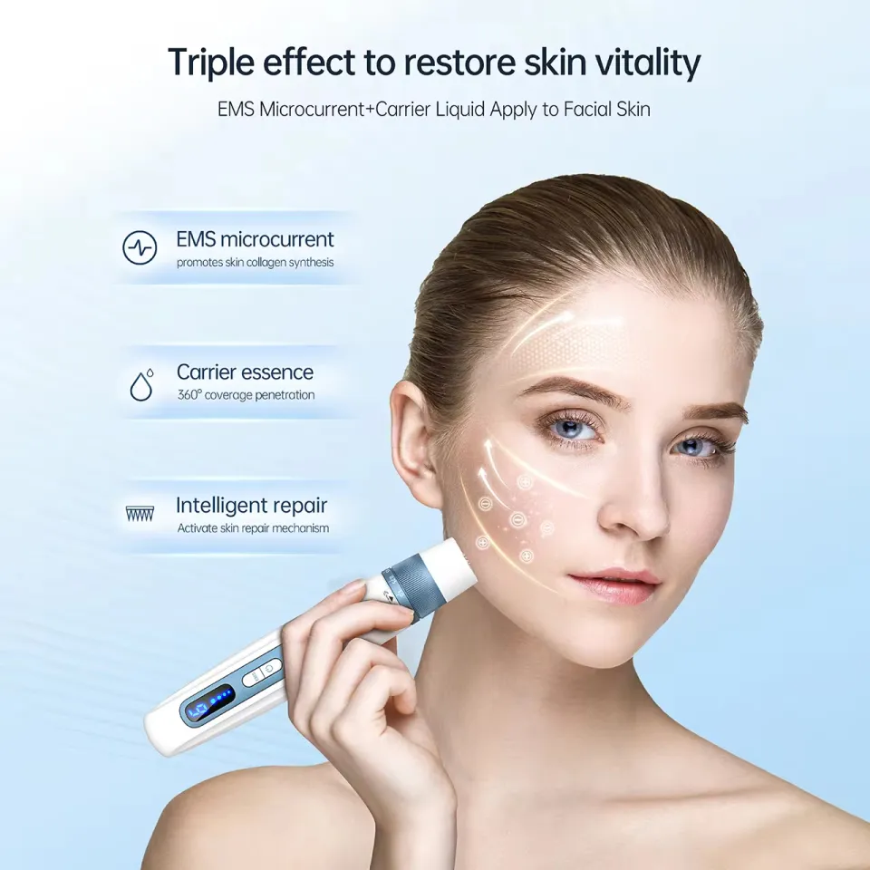 Hydra Pen H5 EMS Microneedling Pen With 12pcs Cartridge Automatic