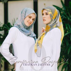 FAREHA Hijab Tudung Bawal Anti Kedut Korean Chiffon BAK SE 8.0 - Rosie