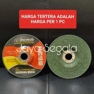 Mata Batu gerinda poles 4 inch Besi Stainless Grinding Wheel Tjap Mata