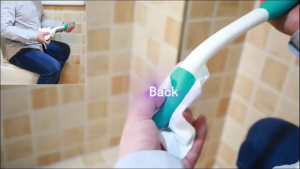 Toilet Tool Wiping Wand Bottom Bum Wiper Toilet Incontinence Aid Obese Elderly Disability Long Reach Hygienic Cleaning