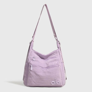 Ins Popular Alo Multi-Pocket Commuter Tote Bag Detachable Crossbody Strap Large Capacity Laptop & Yoga Bag