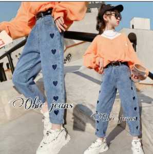 celana jeans bordir anak perempuan perempuan