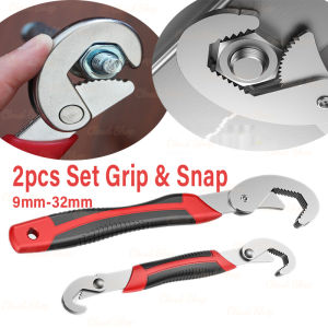 Multi-function Wrench Spanner 9-32mm Fast Automatic Adjustable Activity Wrench Snap and Grip Universal Wrench Tool Set Repair for Motorcycle