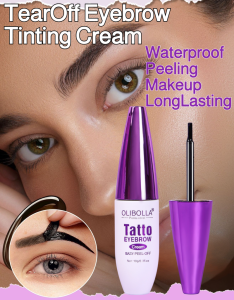 TearOff Eyebrow Tinting Cream Eyebrow Cream Waterproof Peeling Makeup LongLasting